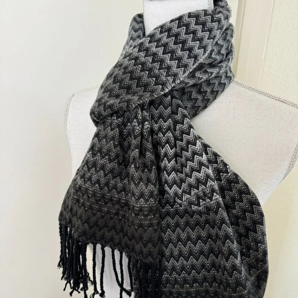 N/A scarf fringe